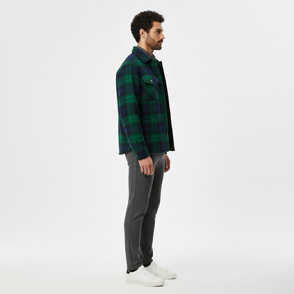 Men's Tartan Overshirt