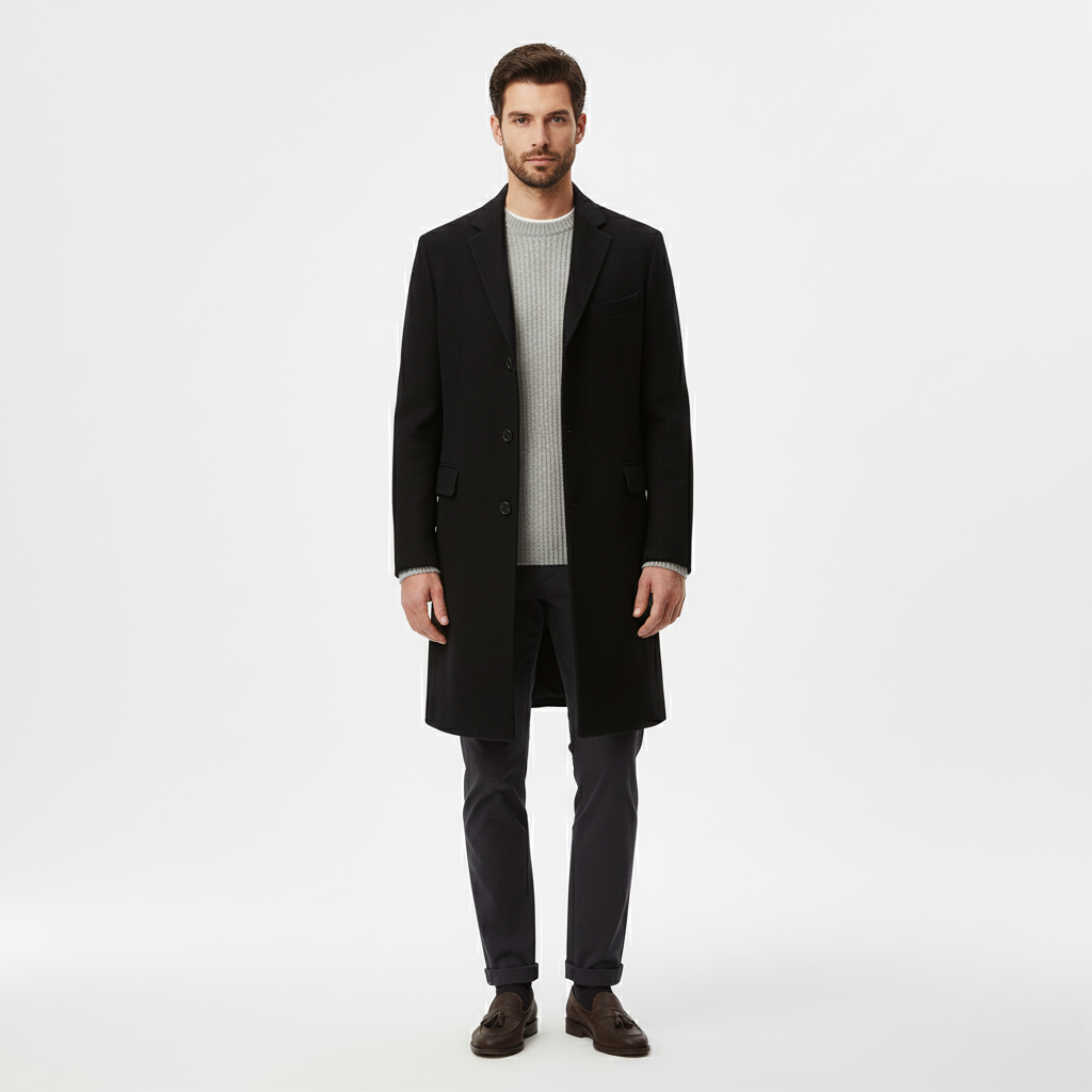 Men's Classic Overcoat