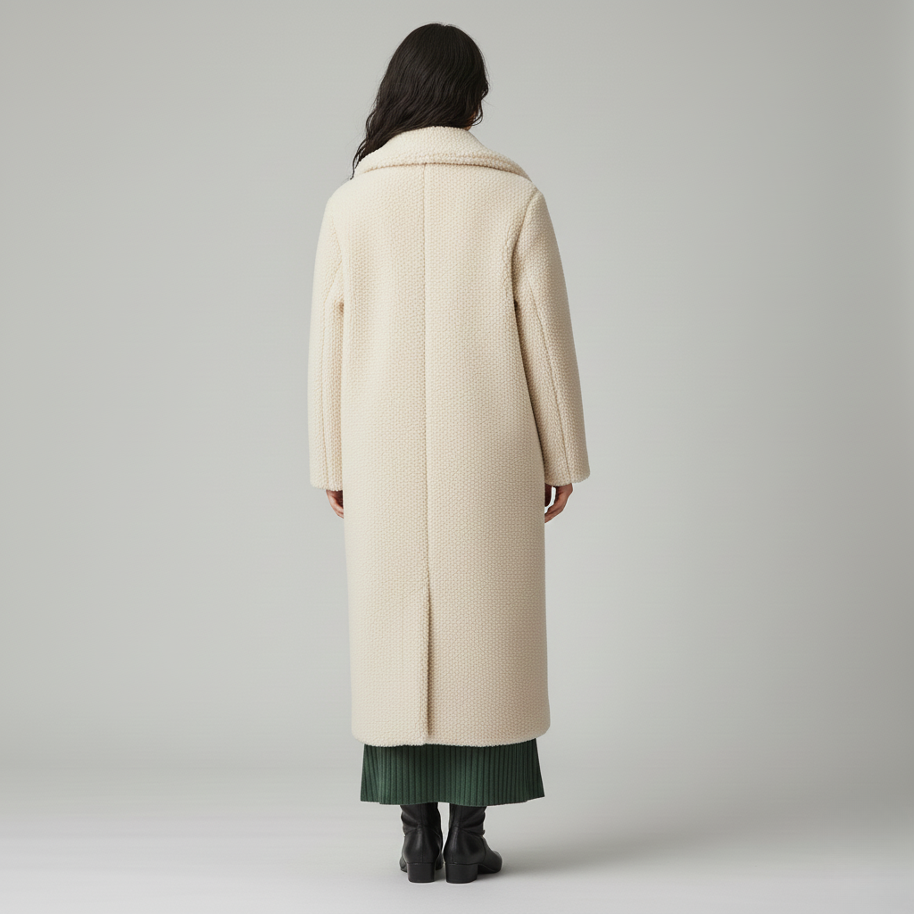 Women's Longline Teddy Coat