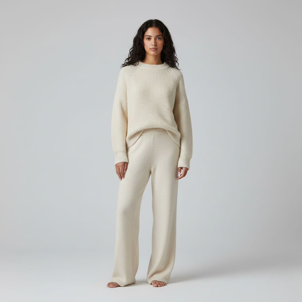 Women's Knit Lounge Set