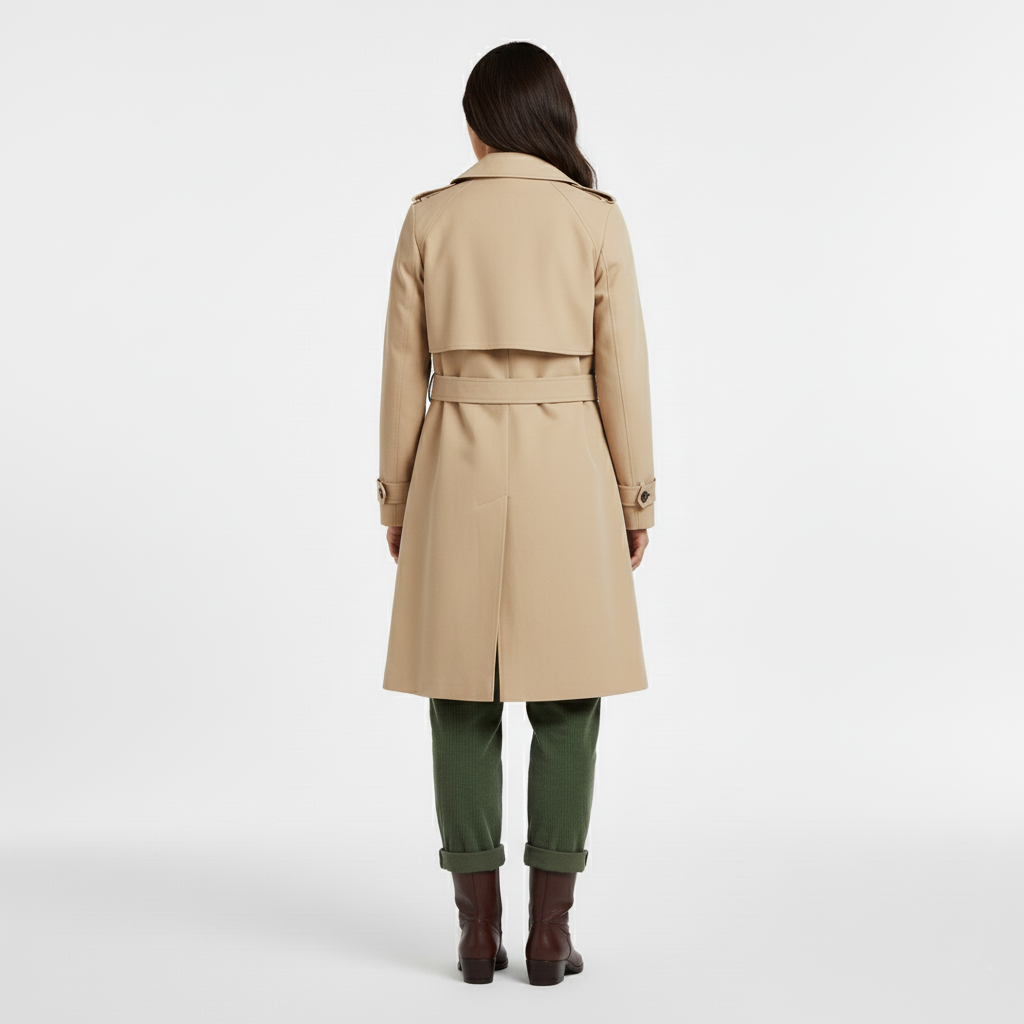Women's Long Trench Coat
