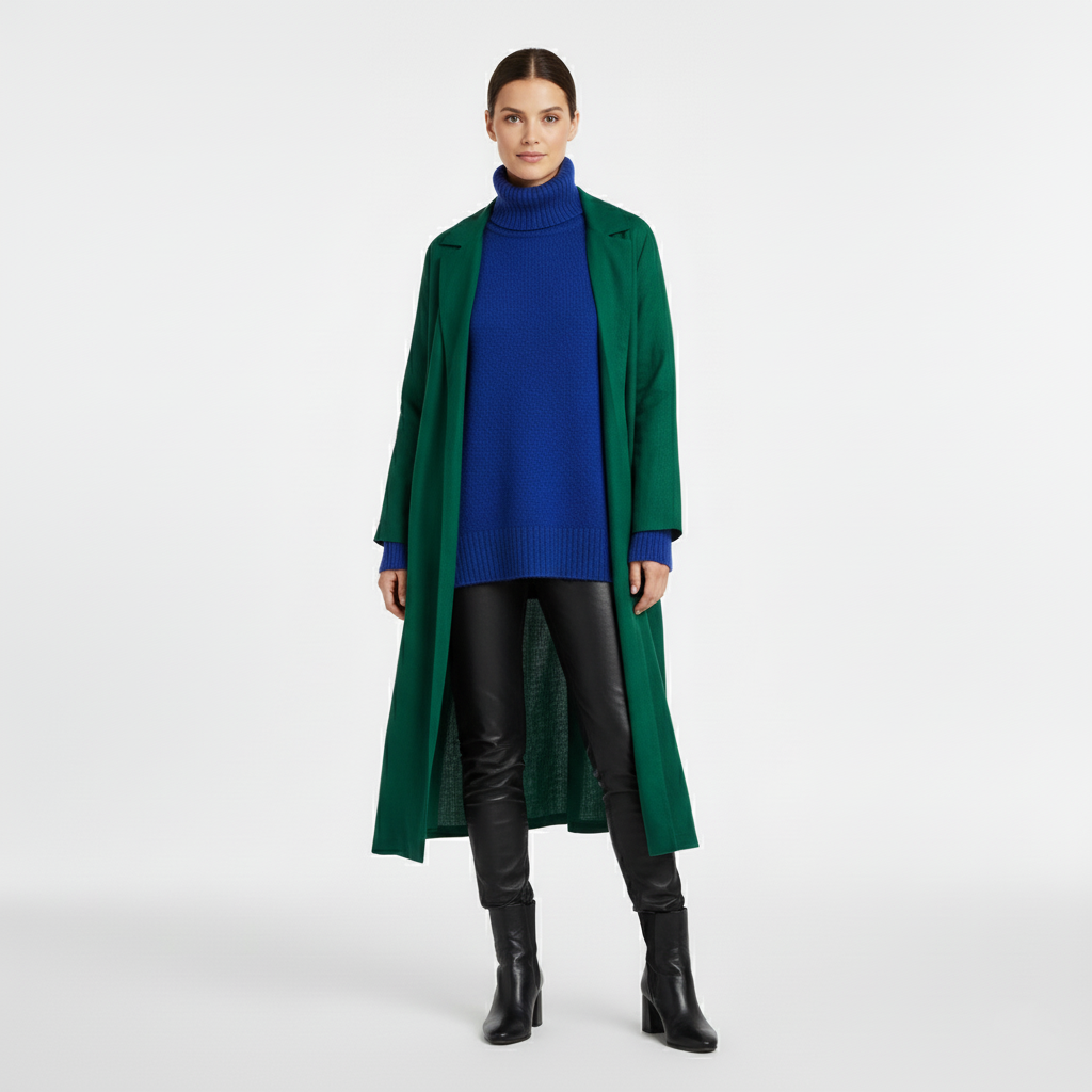 Women's Long Elegant Coat
