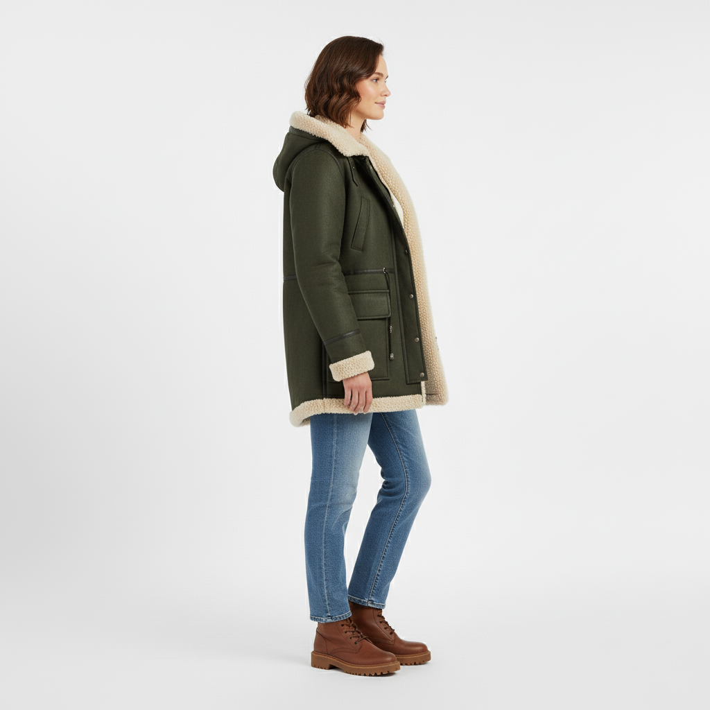 Women's Lined Winter Coat