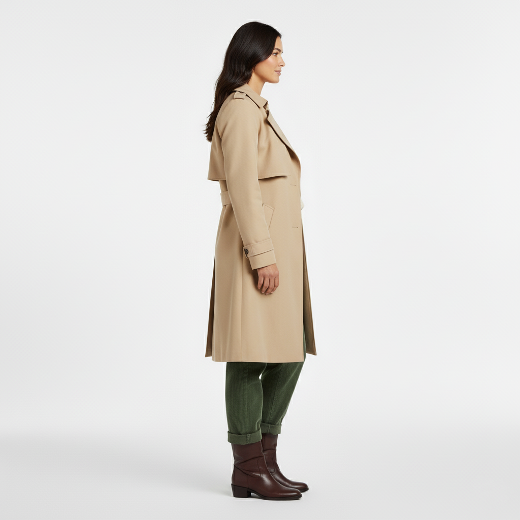 Women's Long Trench Coat